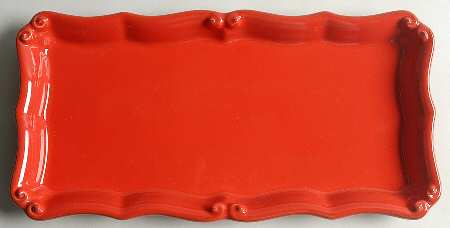 Vintage Port Red 11" Bread Tray