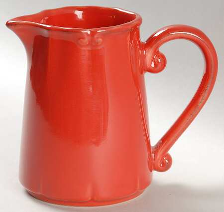 Vintage Port Red Creamer