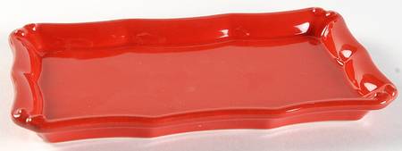 Vintage Port Red 1/4 Lb Butter No Lid