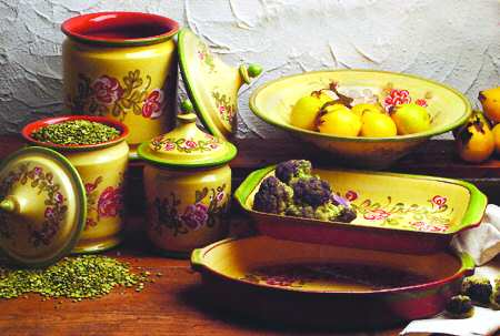 Flores Do Tejo 11" Large Salad Serving Bowl