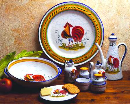 Rustichello Salad Plate