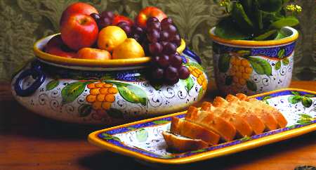 Uva Gialla Large Fruit Bowl