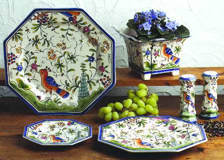 Seventeenth Century Blue Multicolor by Casafina