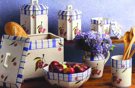 Cherries Jubilee Utensil Holder