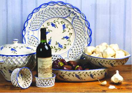 Wisteria 12'' Oval Baker