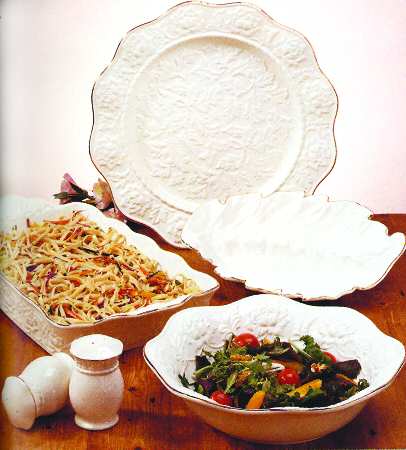 Golden Rose Large Rectangular Baker