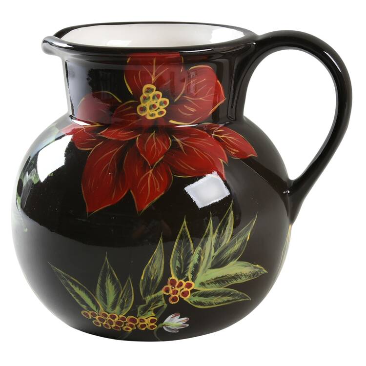 Poinsettia 96 Oz Pitcher