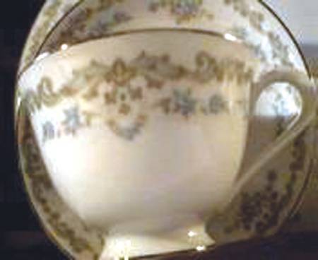 Concord Footed Cup & Saucer Set