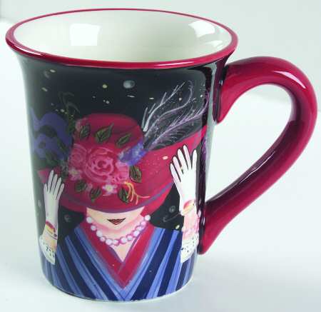 Ladies in Red Mug