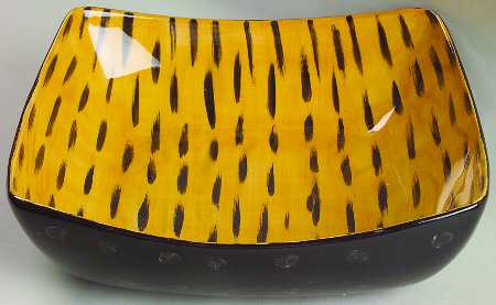 Global 12" Square Vegetable Bowl