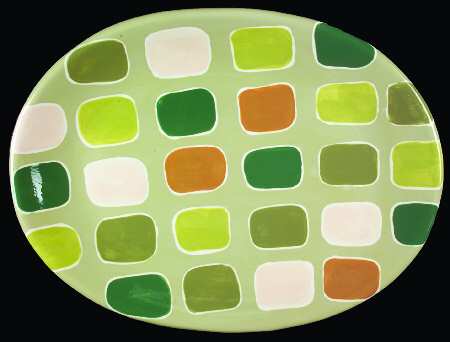 Peace 18" Oval Serving Platter
