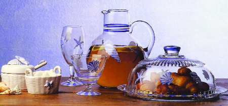 Conchas (Shell Decal) Glassware Wine