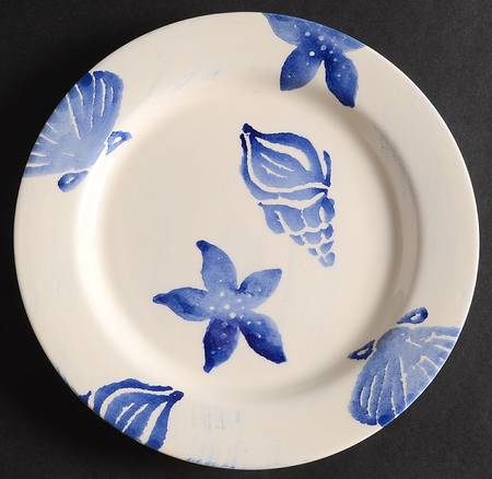 Conchas (Shell Decal) Salad Plate