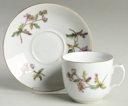 Schleiger 1311-3 Flat Cup & Saucer Set