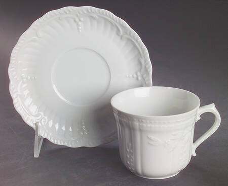 Rome Flat Cup & Saucer Set