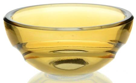 Lighting Parts Dark Amber Chandelier Bowl