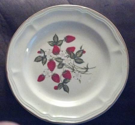 Fruit Garden Salad Plate