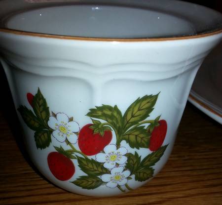 Fruit Garden Sugar Bowl No Lid