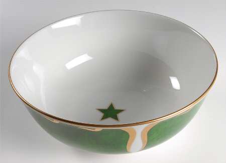 Imperial Malachite 9" Round Vegetable Bowl