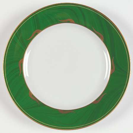 Imperial Malachite Salad/Dessert Plate