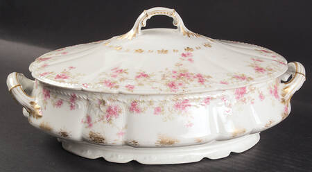 CHF1083 Oval Covered Vegetable