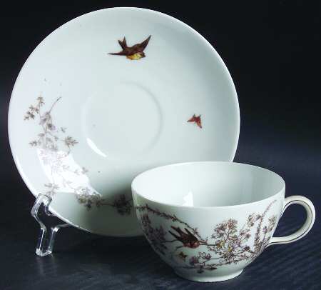 CHF1088 Flat Cup & Saucer Set