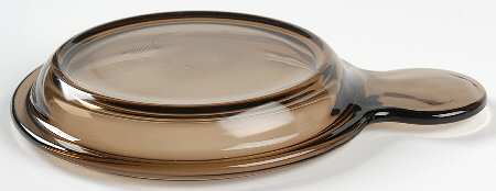 Visions Amber Glass Lid for Grab a Meal