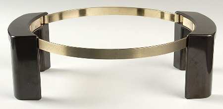 Visions Amber Metal/Plastic Casserole Stand