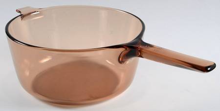 Visions Amber 2.5 Quart Saucepan No Lid