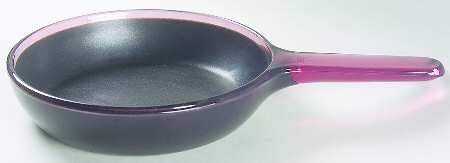 Visions Cranberry 7" Non Stick Skillet No Lid