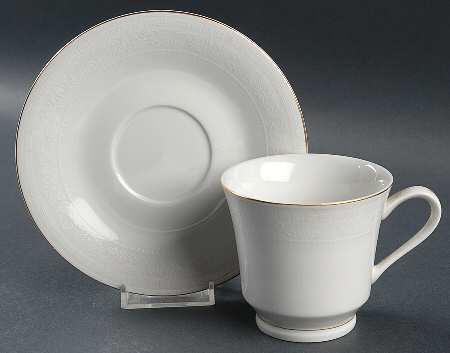 CX264 Footed Cup & Saucer Set