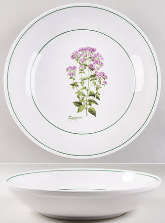 Herb Garden 13" Pasta Serving Bowl