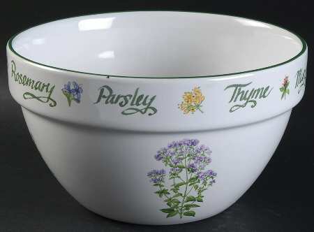 Herb Garden 8" Mixing Bowl