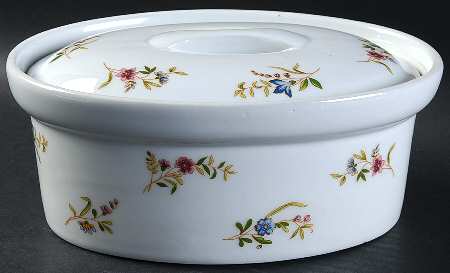 Margot 1.5 Quart Oval Covered Casserole