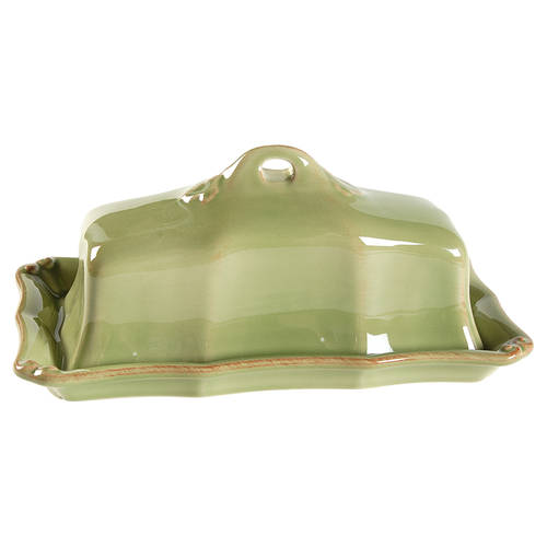 Vintage Port Green 1/4 Lb Covered Butter