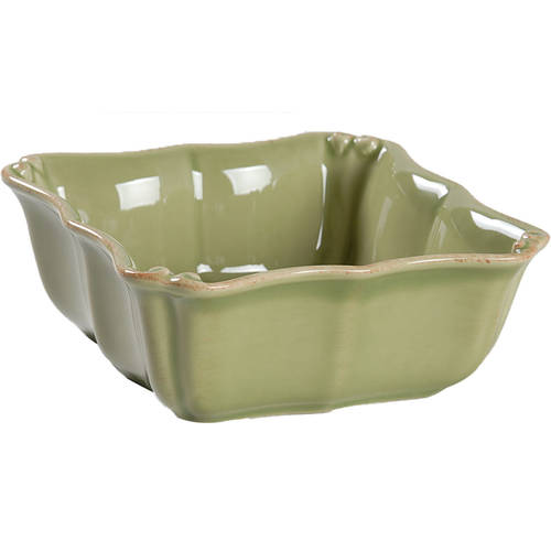 Vintage Port Green Square Soup/Cereal Bowl