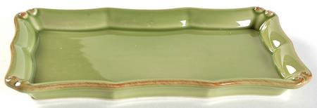 Vintage Port Green 1/4 Lb Butter No Lid