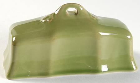 Vintage Port Green Lid for 1/4 Lb Butter