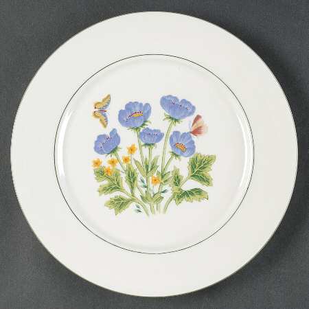 Flower Garden Dinner Plate