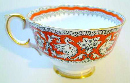 Ellesmere Orange by Crown Staffordshire