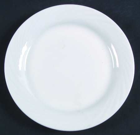 Festiva White Salad Plate