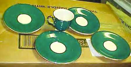 C69 Footed Demitasse Cup & Saucer Set