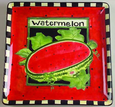 Seed Packet Dinner Plate