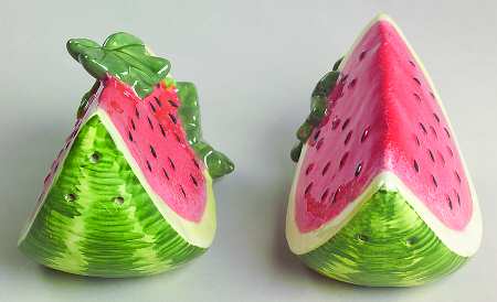 Seed Packet Figural Salt & Pepper Set