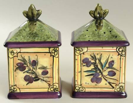 Garden of Olives Salt & Pepper Set