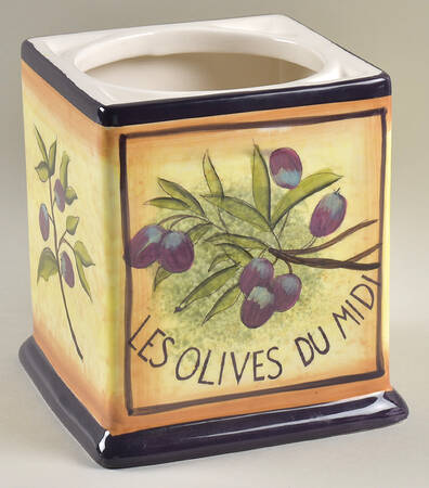 Garden of Olives Extra Large Canister No Lid