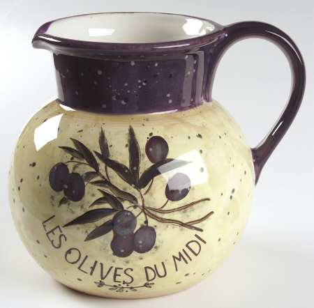 Garden of Olives 88 Oz Pitcher