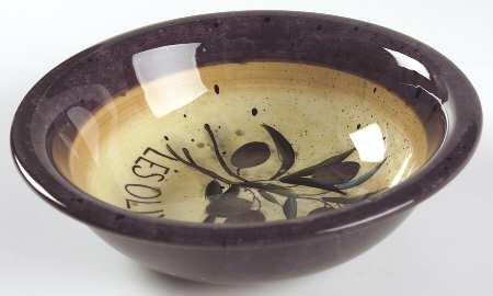 Garden of Olives 8" Soup/Pasta Bowl