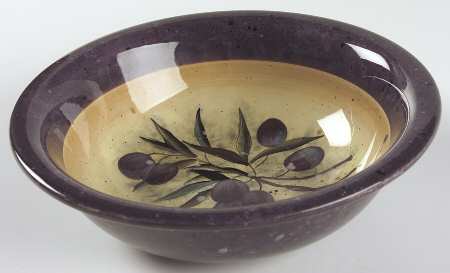 Garden of Olives 8" Soup/Pasta Bowl by Certified International