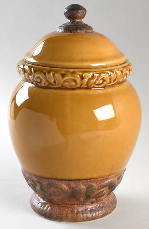 Florentine Gold Medium Canister & Lid